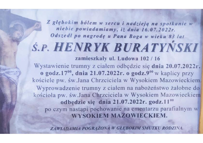 Henryk Buratyński