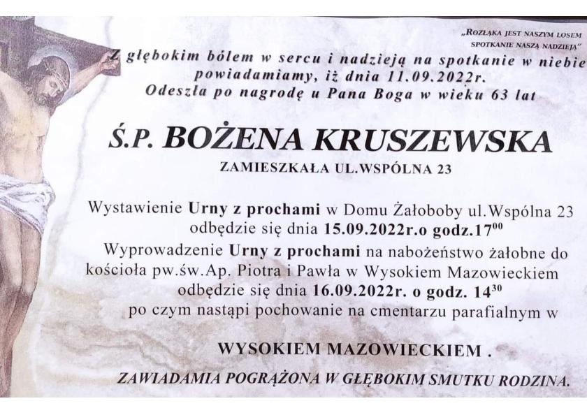 Bożena  Kruszewska
