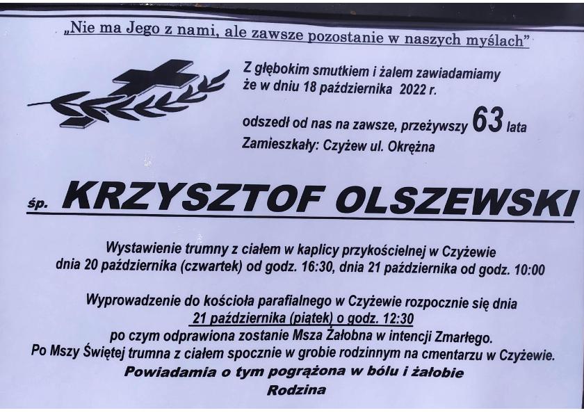Krzysztof  Olszewski
