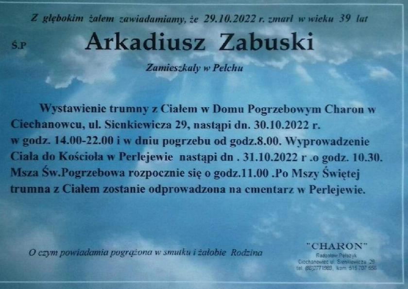 Arkadiusz  Zabuski
