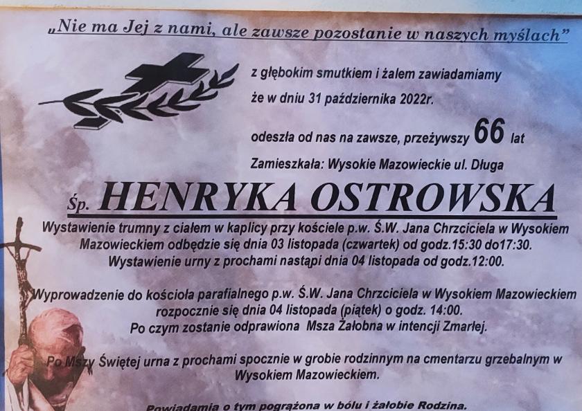 Henryka Ostrowska