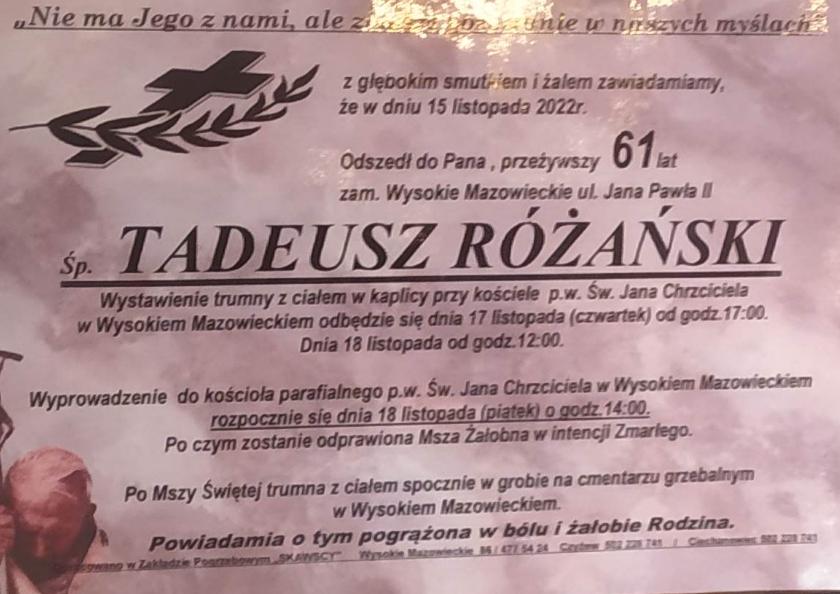 Tadeusz Różański 