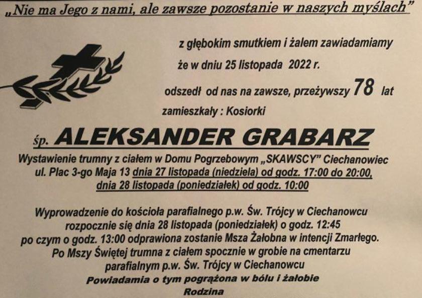 Aleksander Grabarz