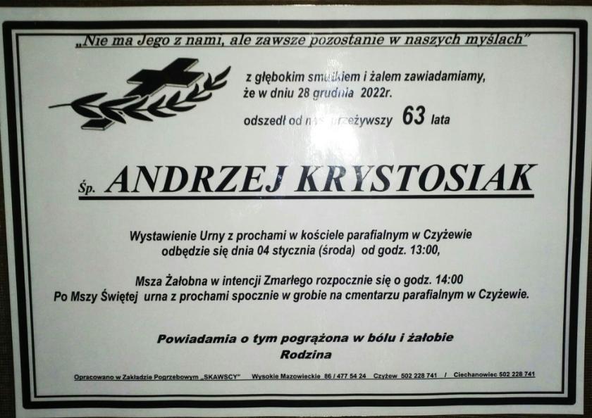 Andrzej  Krystosiak