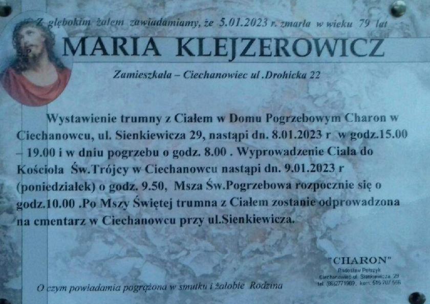 Maria Klejzerowicz