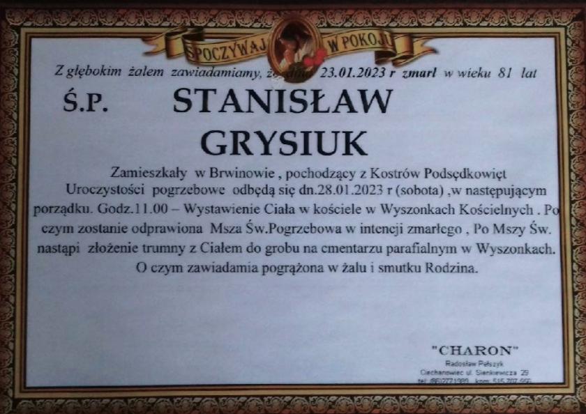 Stanisław Grysiuk