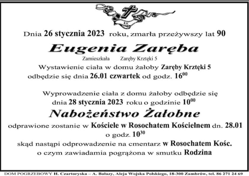 Eugenia Zaręba
