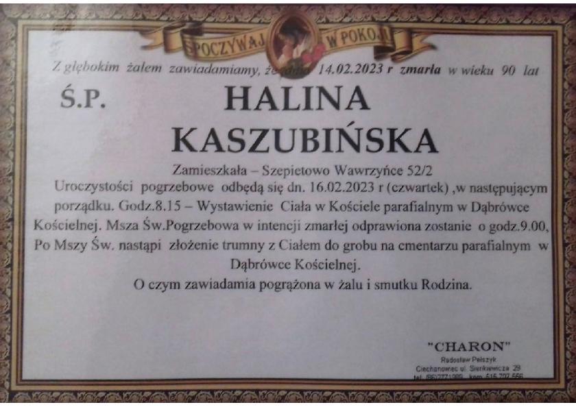 Halina Kaszubińska