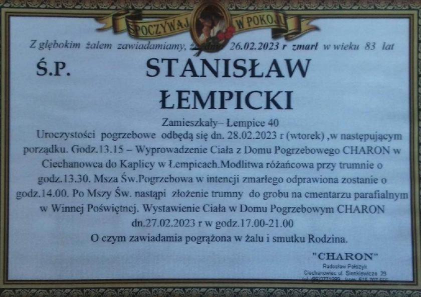 Stanisław  Łempicki