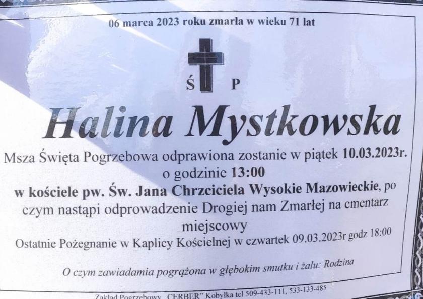 Halina Mystkowska
