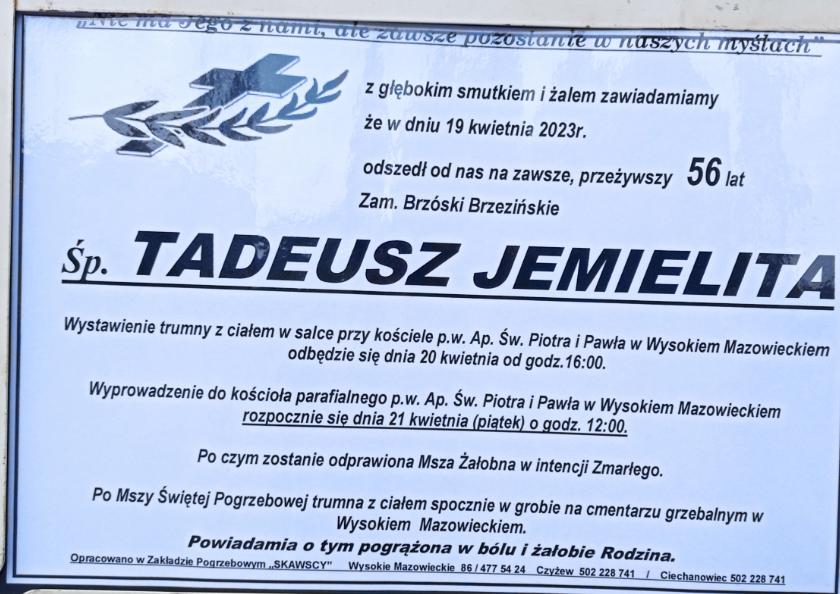 Tadeusz  Jemielita