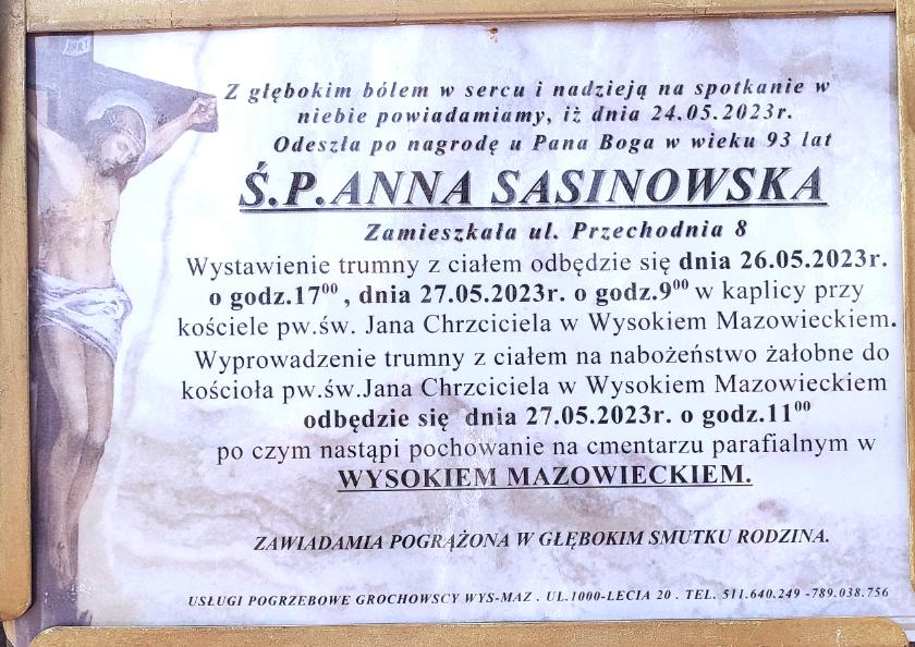 Anna Sasinowska