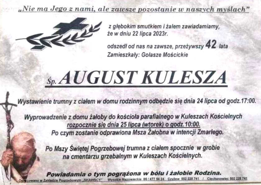 August Kulesza 