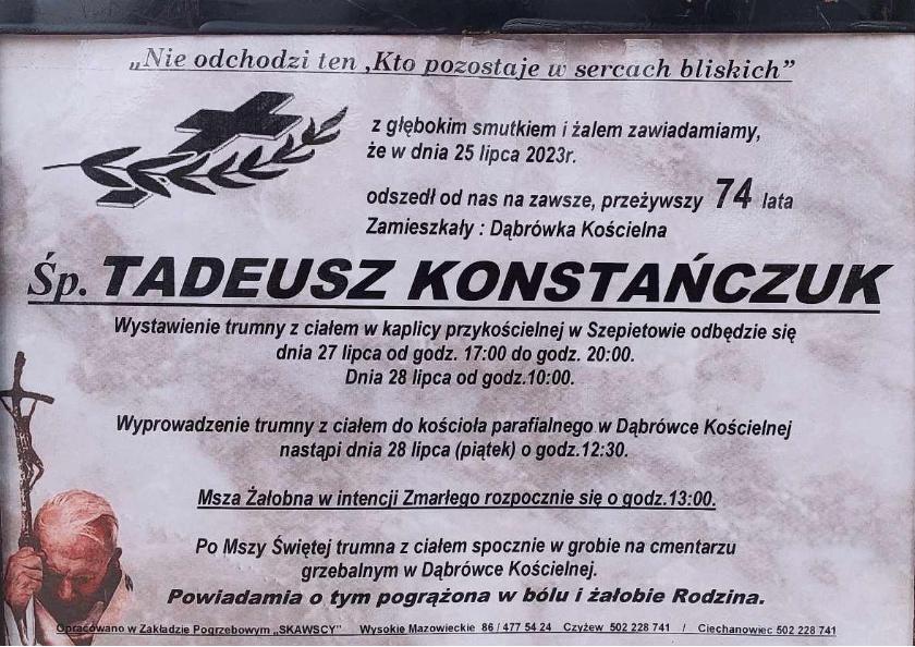 Tadeusz Konstańczuk