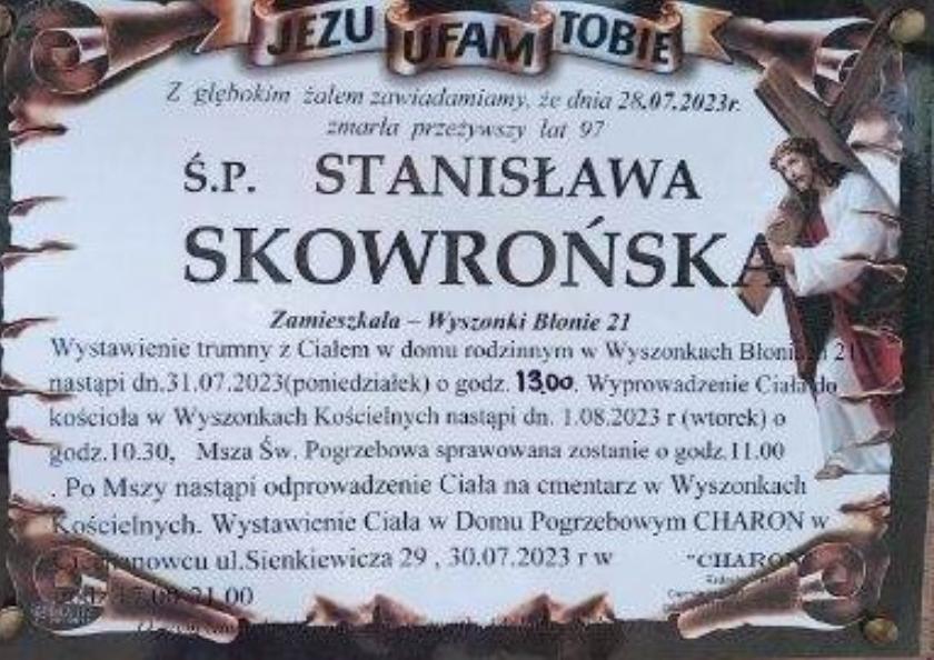 Stanisława Skowrońska
