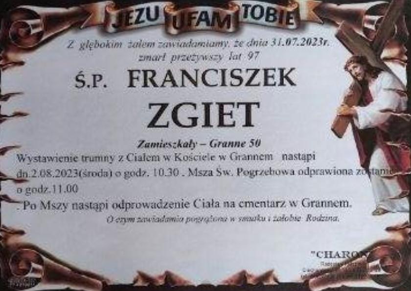 Franciszek Zgiet