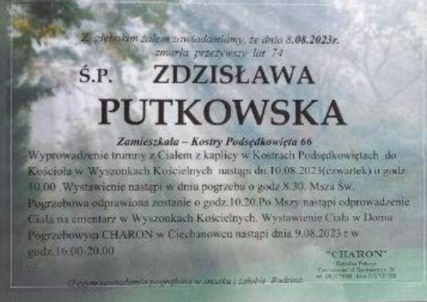 Zdzisława Putkowska