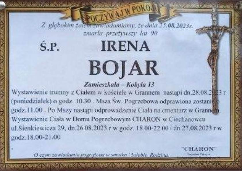 Irena Bojar
