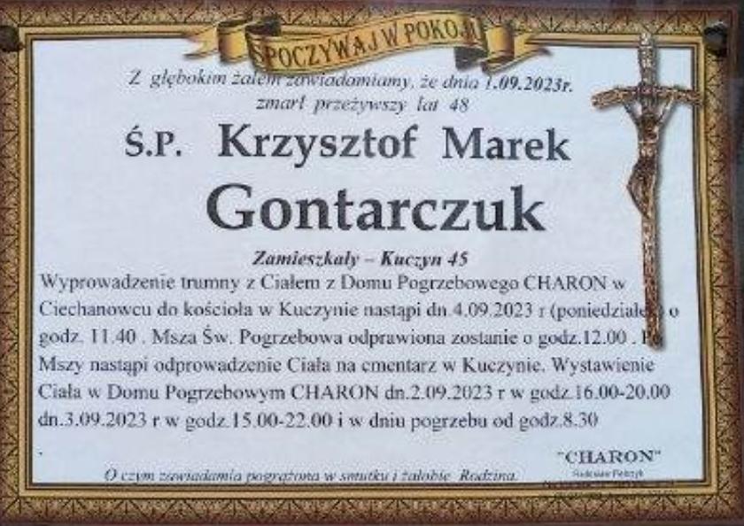 Krzysztof Marek  Gontarczuk