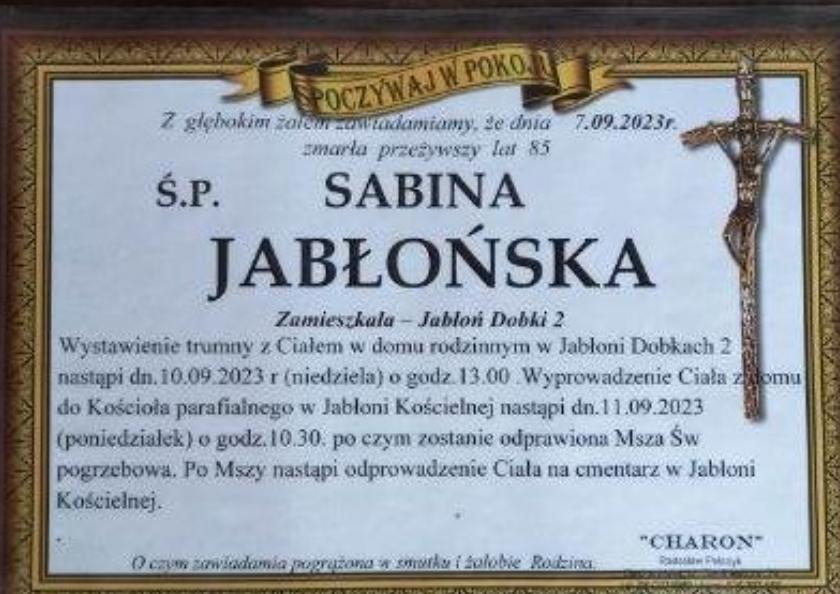 Sabina  Jabłońska
