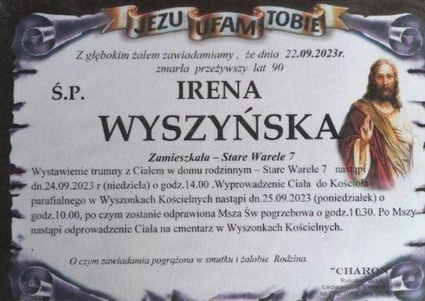 Irena Wyszyńska 
