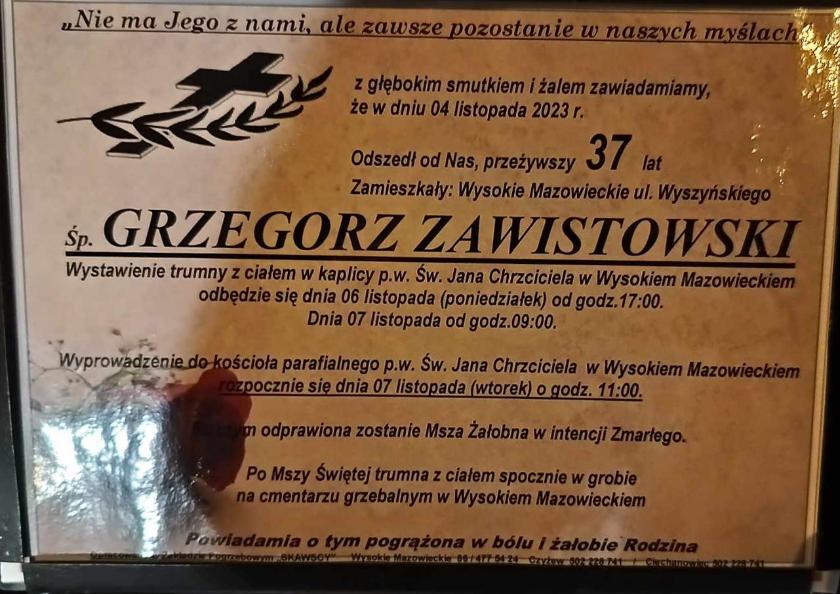Grzegorz  Zawistowski