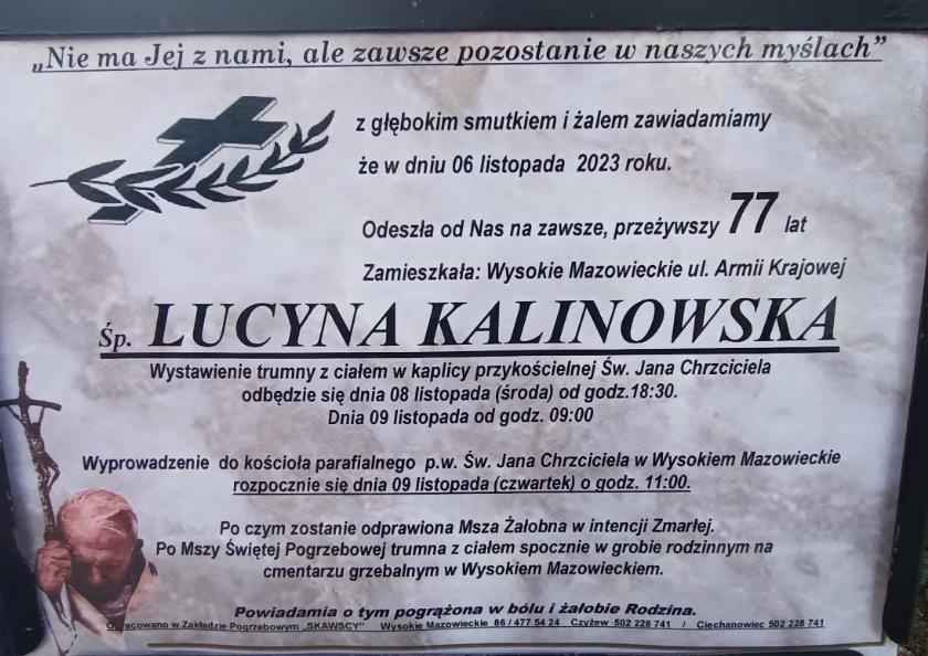 Lucyna Kalinowska