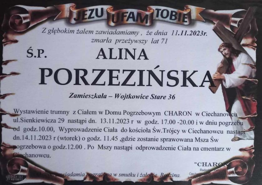 Alina  Porzezińska 