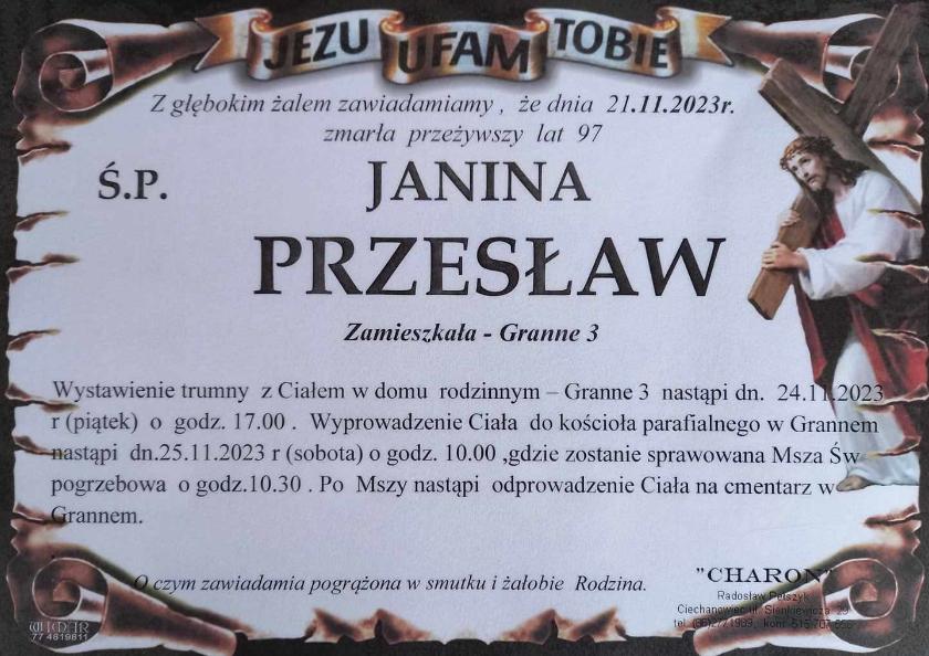 Janina Przesław
