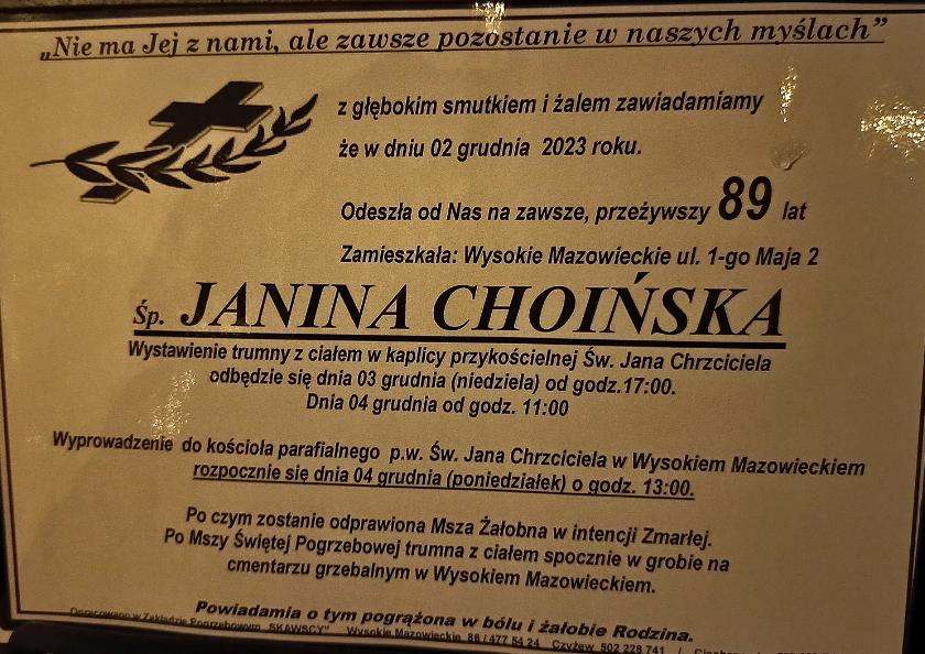 Janina Choińska