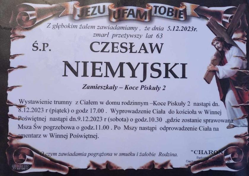 Czesław  Niemyjski