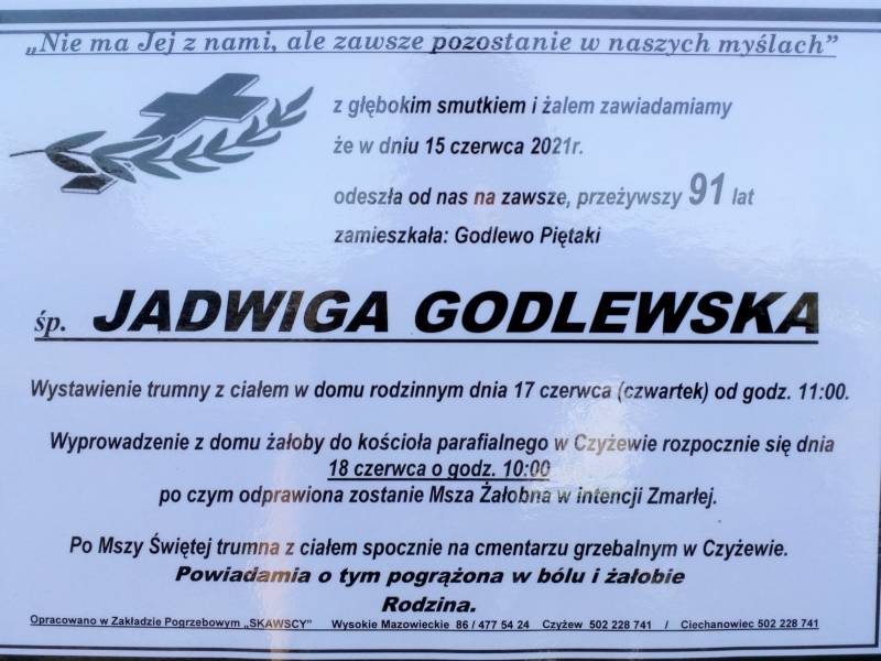 Jadwiga Godlewska