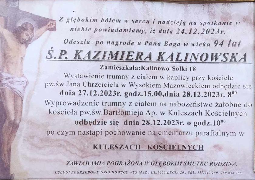 Kazimiera Kalinowska