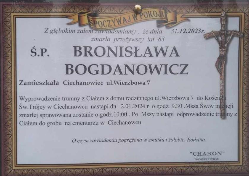 Bronisława  Bogdanowicz 