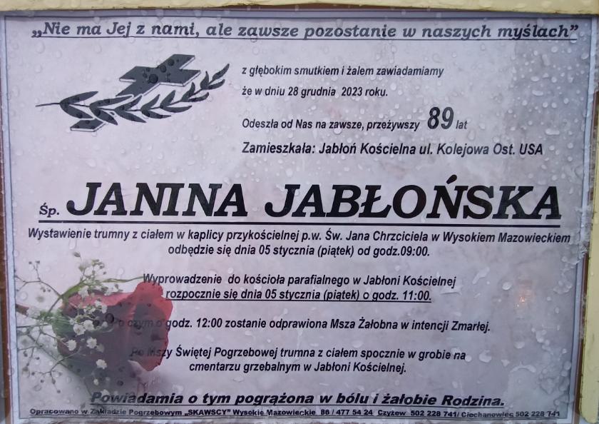 Janina Jabłońska