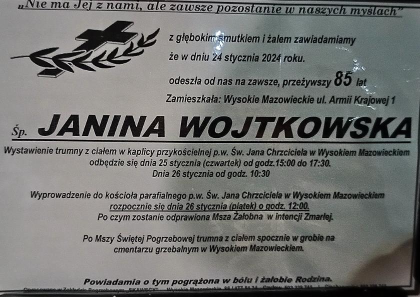 Janina Wojtkowska
