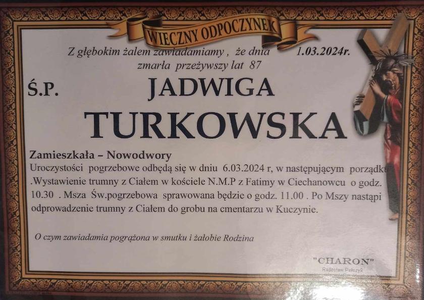 Jadwiga  Turkowska