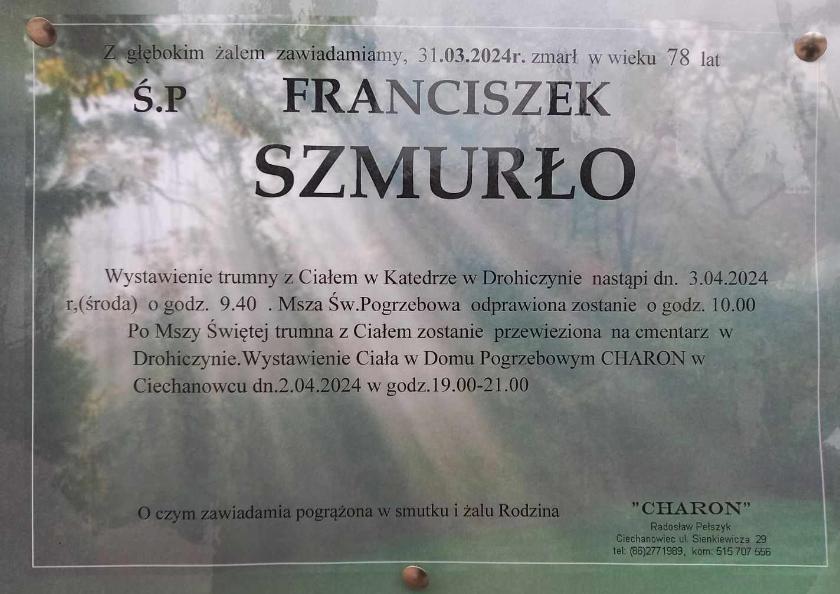 Franciszek  Szmurło