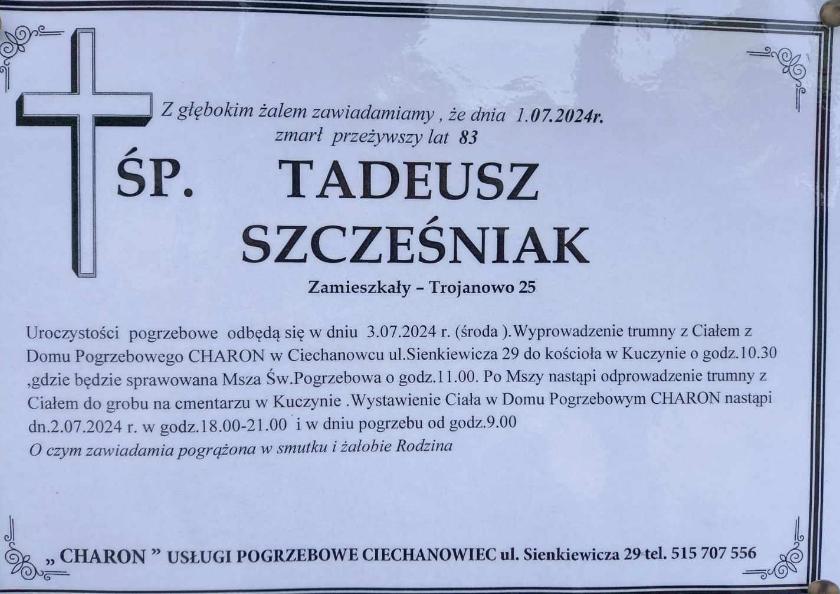 Tadeusz  Szcześniak 
