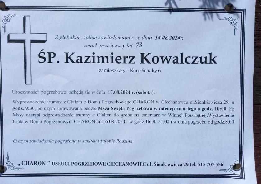 Kazimierz  Kowalczuk