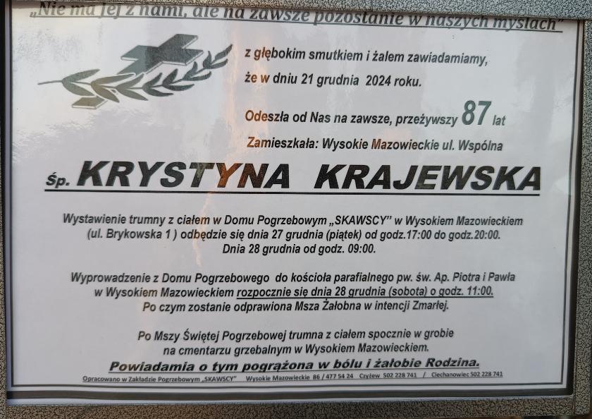 Krystyna  Krajewska 