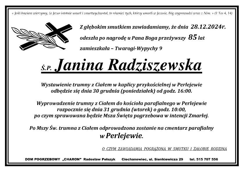 Janina Radziszewska