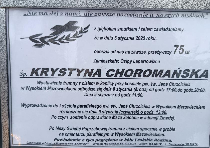 Krystyna  Choromańska