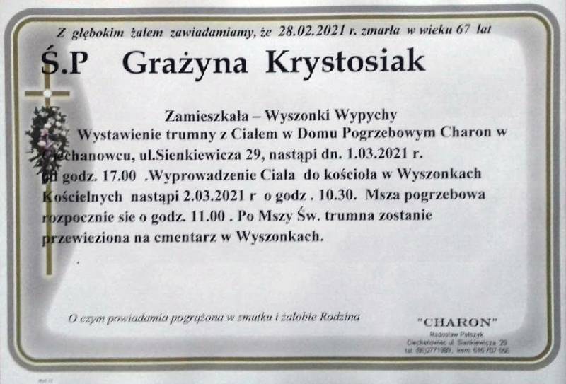 Grażyna Krystosiak