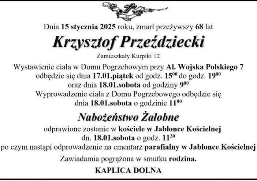 Krzysztof  Przeździecki 