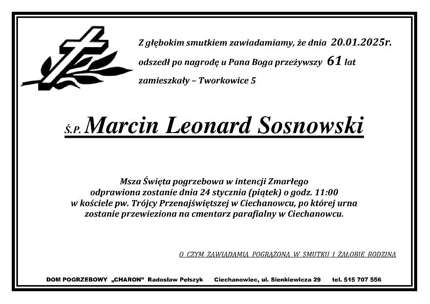 Marcin Leonard Sosnowski