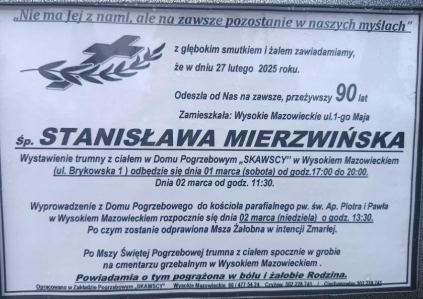 Stanisława Mierzwińska