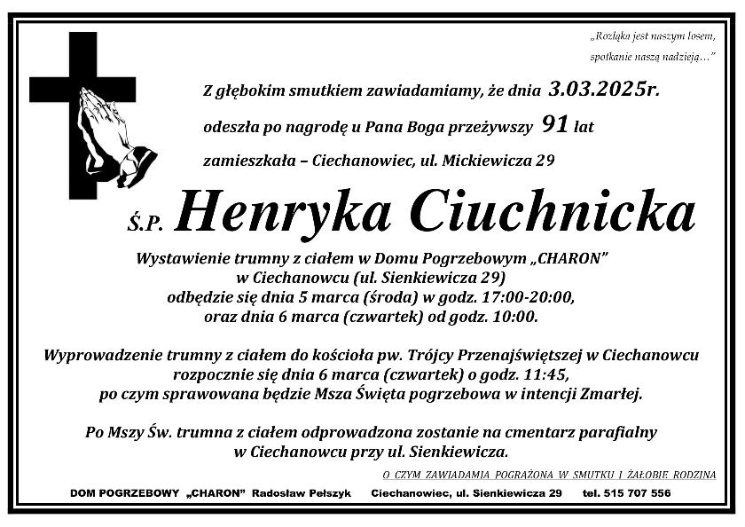 Henryka Ciuchnicka