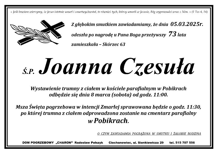 Joanna Czesuła