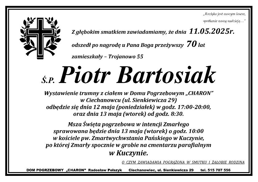PIOTR BARTOSIAK